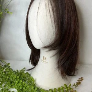 GLOWFIBER  Džein perukas Rudas/Vyšnia