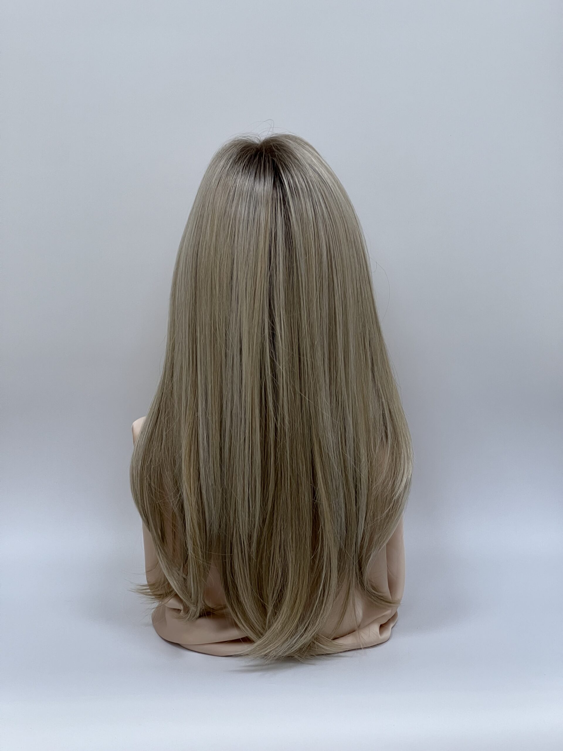 GLOWFIBER perukas Šaltas blondas 60cm - Image 3