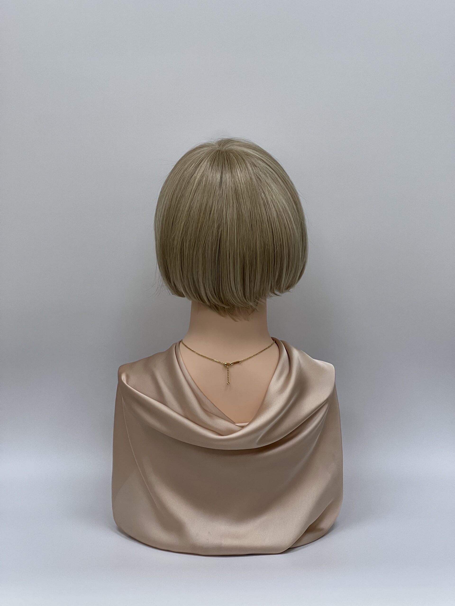 GLOWFIBER perukas Pelenų, smėlio blondinė Bob - Image 3