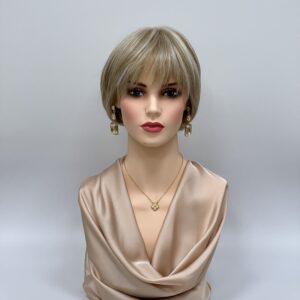 GLOWFIBER perukas Vanilinė blondinė Bob