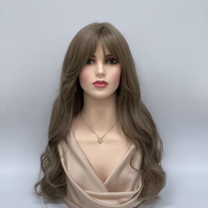 GLOWFIBER perukas Pelenų smėlio blondinė 65cm