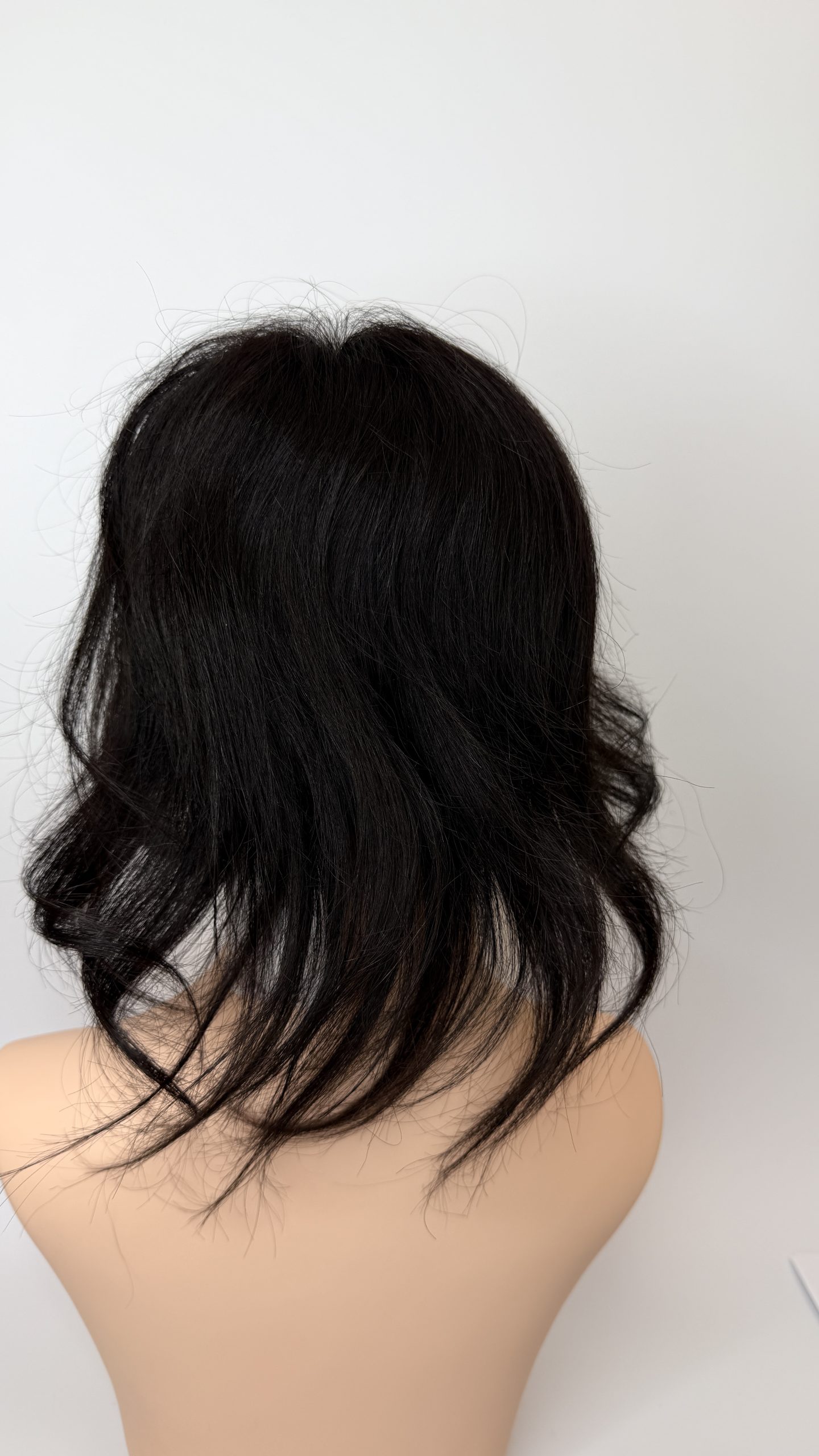Plaukų viršugalvis (Topper) su Mono Baze – Natūrali Apimtis ir Lengvumas 30-35cm - Image 3